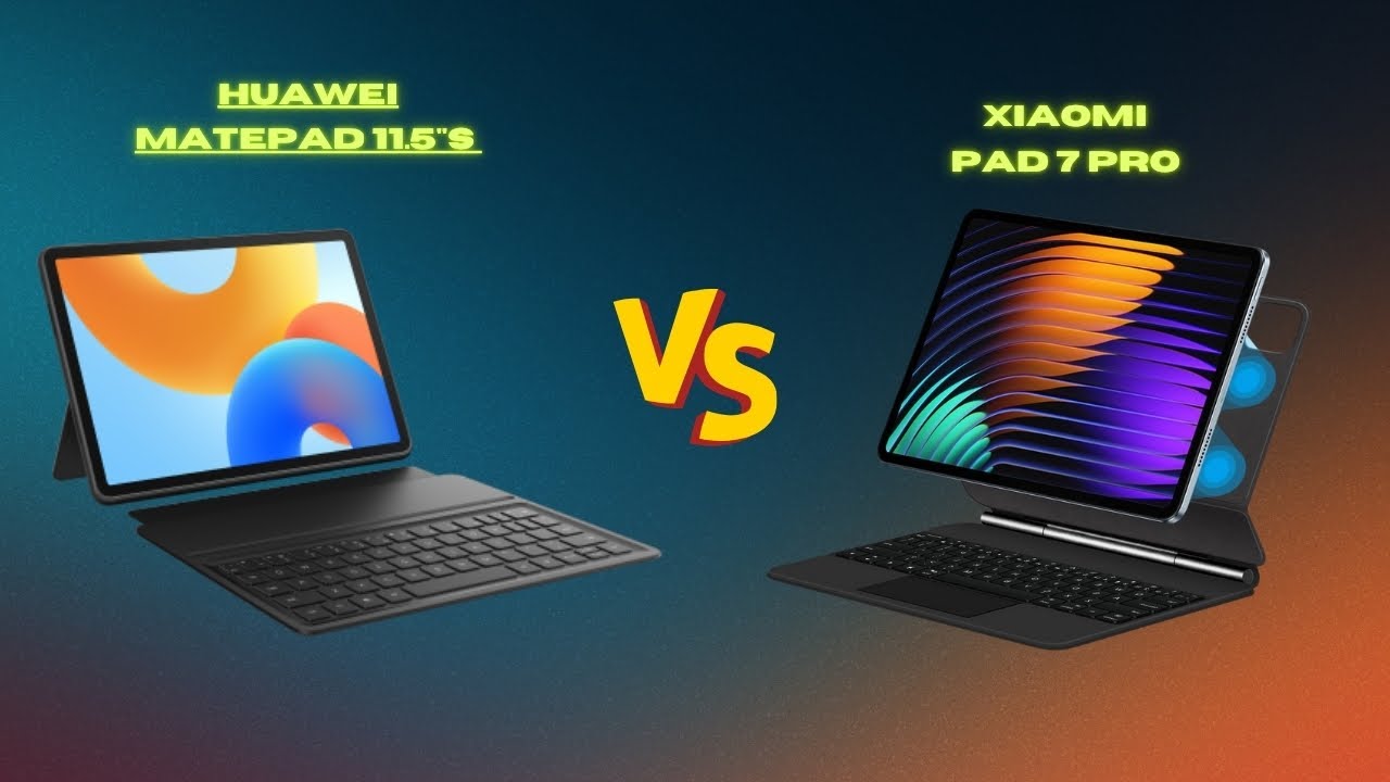 Huawei MatePad 11.5"S Paper Matte Tablet Vs Xiaomi Pad 7 Pro