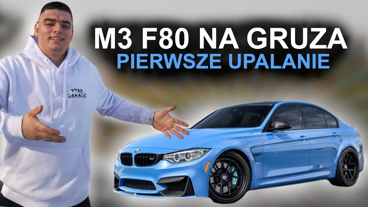 SPEŁNIŁ MARZENIE - BMW M3 F80 w wieku 20 LAT |Składamy rozbitka| |Pierwsze UPALANIE|