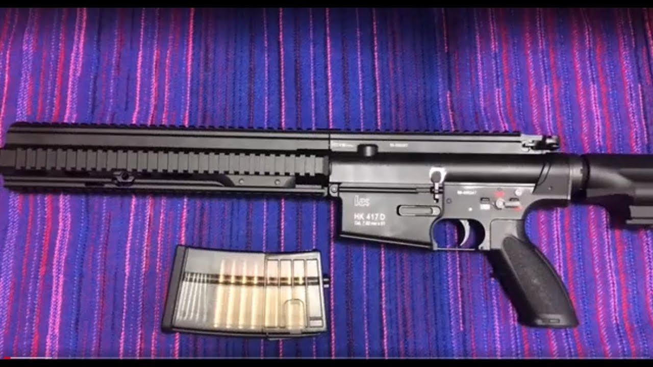 ーHK417ー外装を交換しました～ハンドガード、マガジン編～