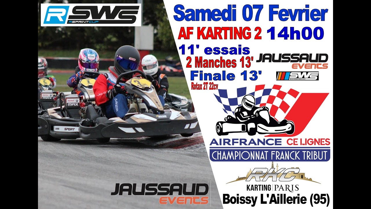 AF Karting SWS by JAUSSAUD Events - GRP B Course 1