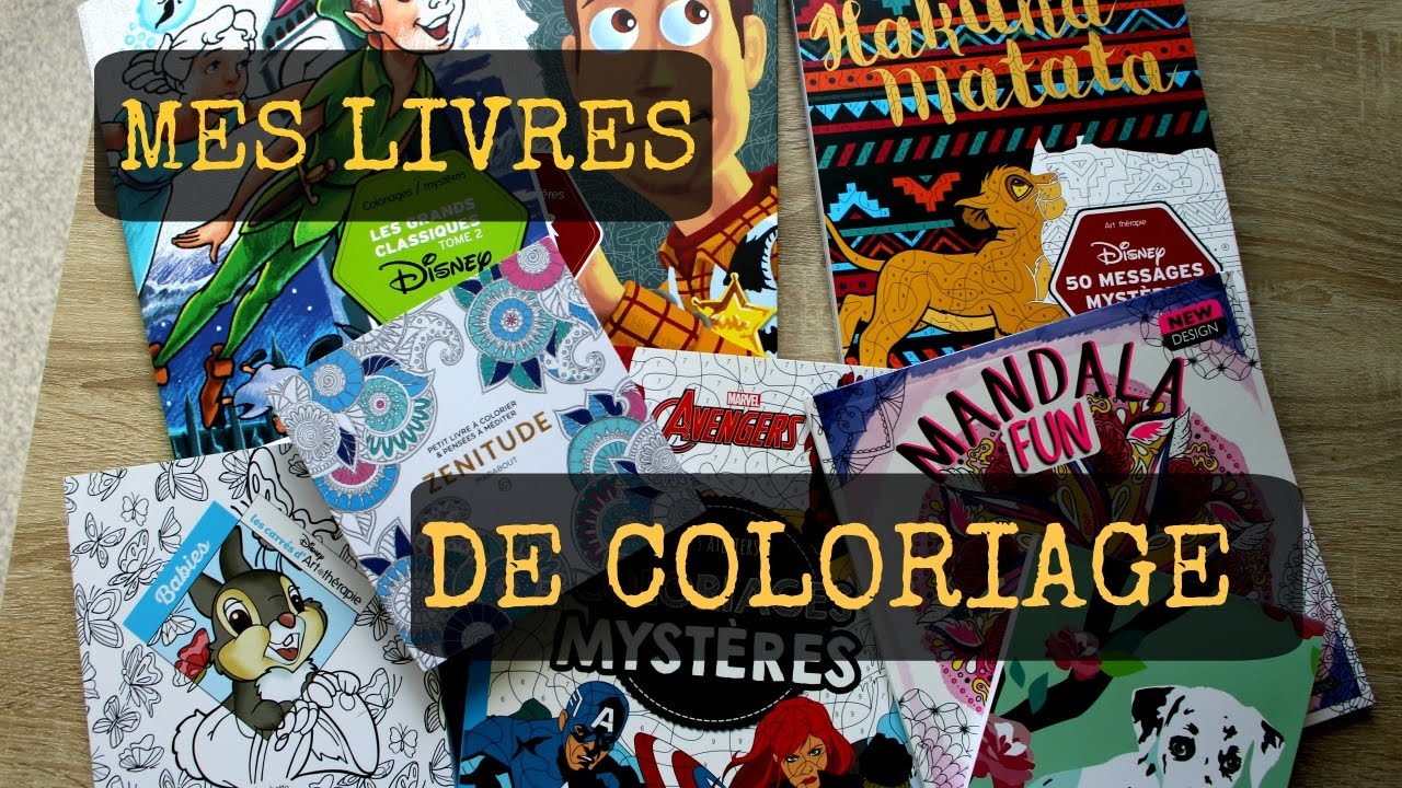 Revue : Mes Livres de COLORIAGE pour Adultes