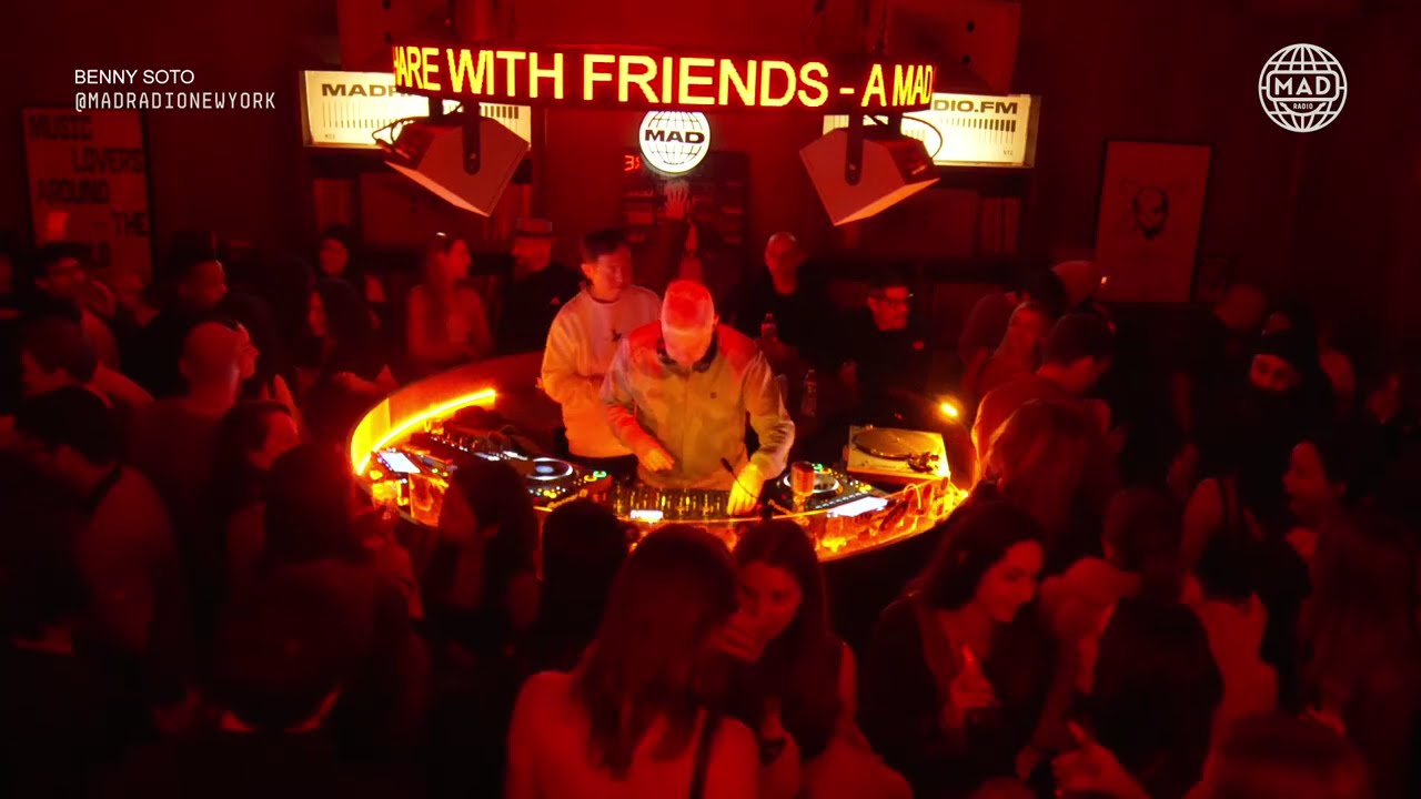 BENNY SOTO &mdash; Live DJ Set at Mad Radio New York | House, Deep House