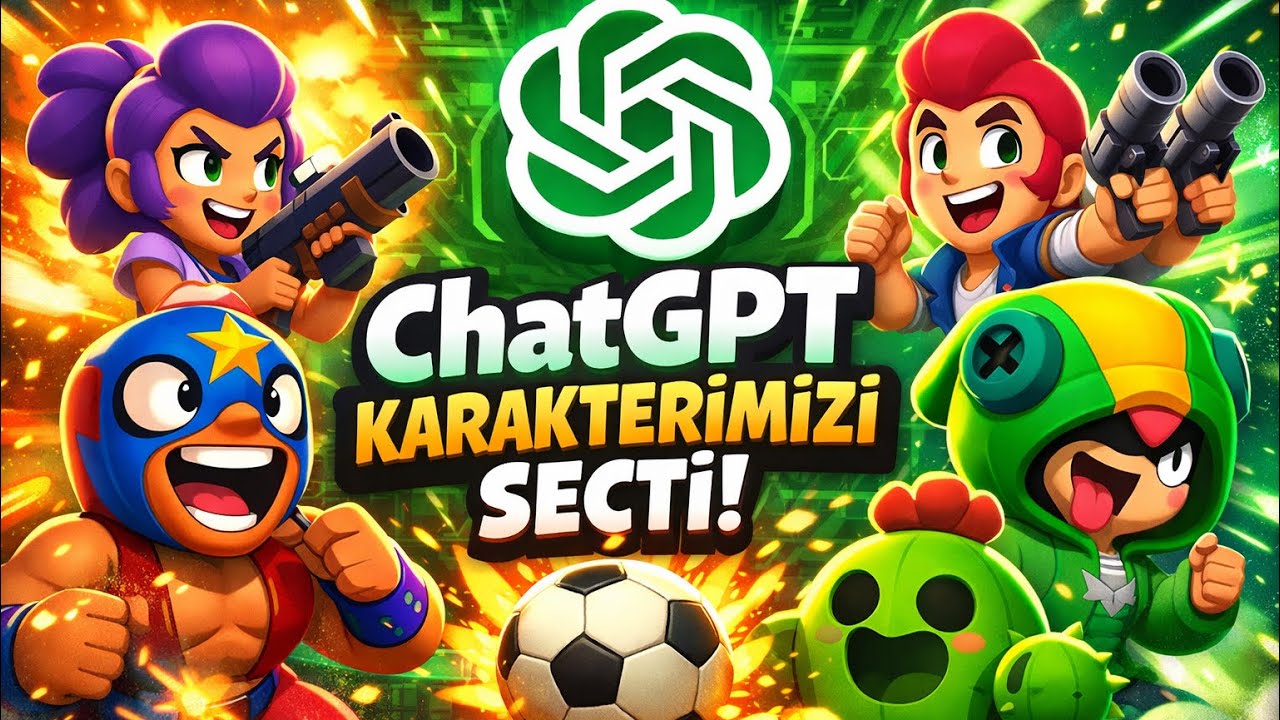 ChatGPT Bizim Yerimize Karakter Seçti!I Brawl Stars Savaş Topu