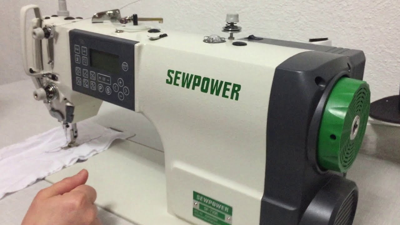 Sewpower SP-730E Elektronik Sanayi Tipi Dikiş Makinesi Tanıtımı