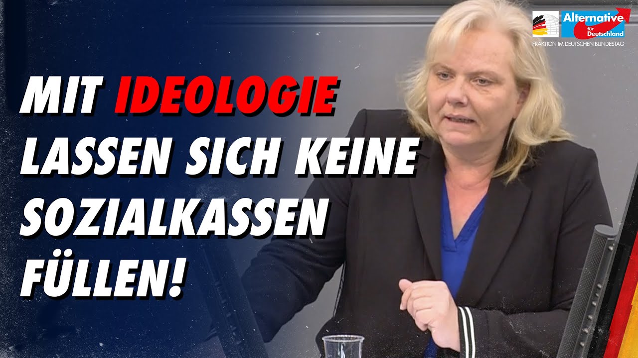 Mit Ideologie lassen keine Sozialkassen f&uuml;llen! - Ulrike Schielke-Ziesing - AfD-Fraktion
