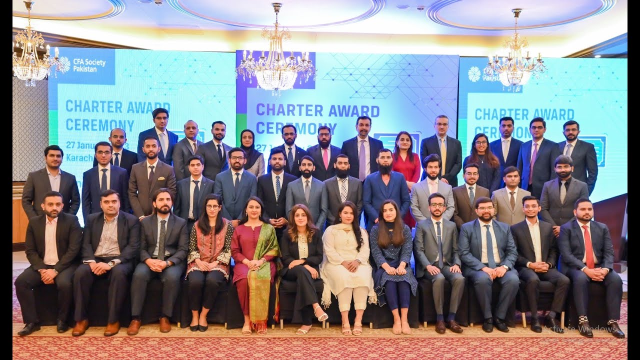 19th Charter Award Ceremony by CFA Society Pakistan