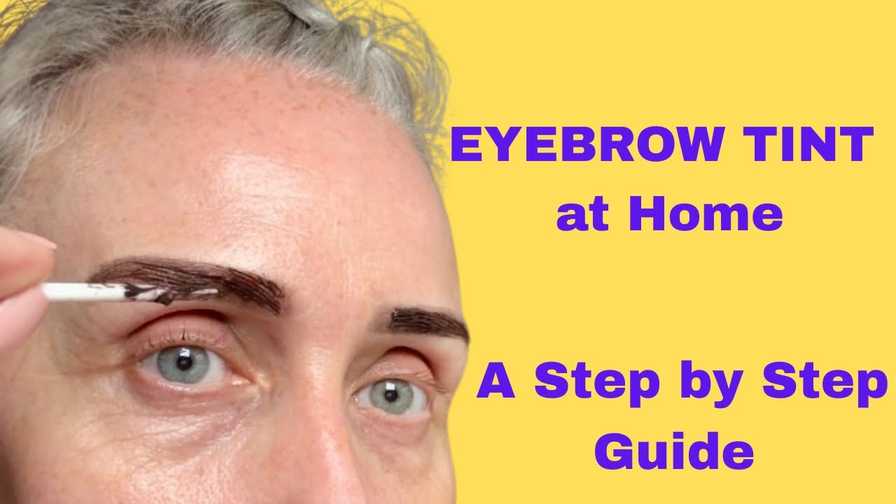 Brow Tinting at home! This home method is a Game-Changer!