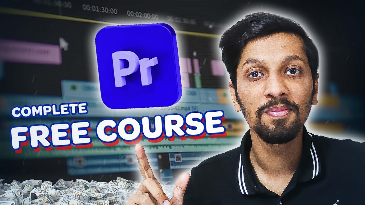 Free Video Editing Course 2024 | Adobe Premiere Pro in 30 mins