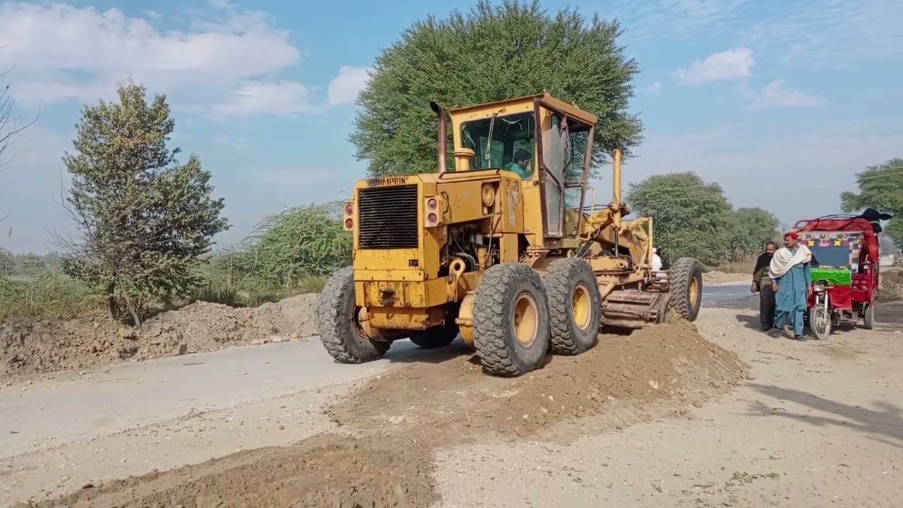 Road Construction Work | Road Roller