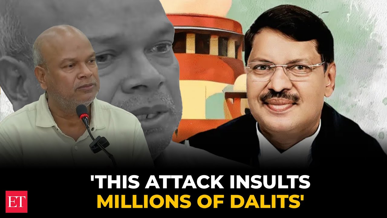 Watch Bihar Congress chief Rajesh Ram break down over attack on CJI BR Gavai