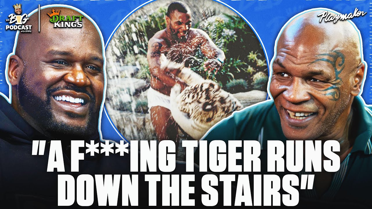 Shaq Reveals INSANE Story With Mike Tyson's Tiger...