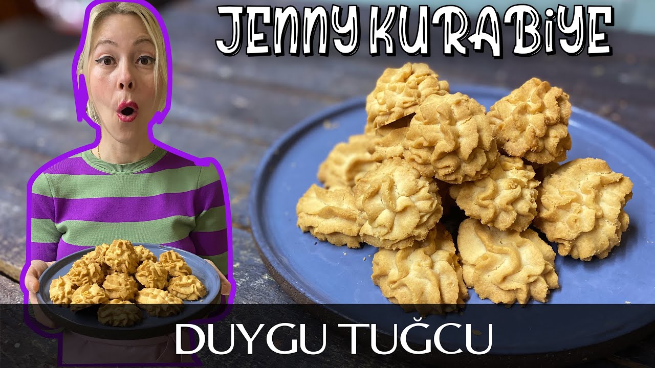 Hong Kong’un En Meşhur Kurabiyesi Jenny Kurabiye Tarifi🍪| AĞIZDA DAĞILAN LEZZET🍪| Chef Duygu Tugcu