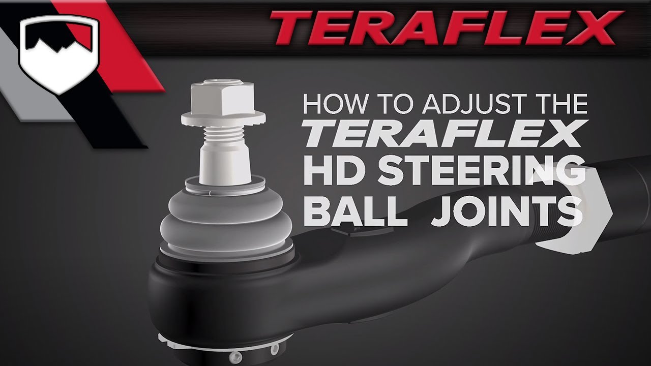 TeraFlex: How to Adjust TeraFlex HD Steering Ball Joints