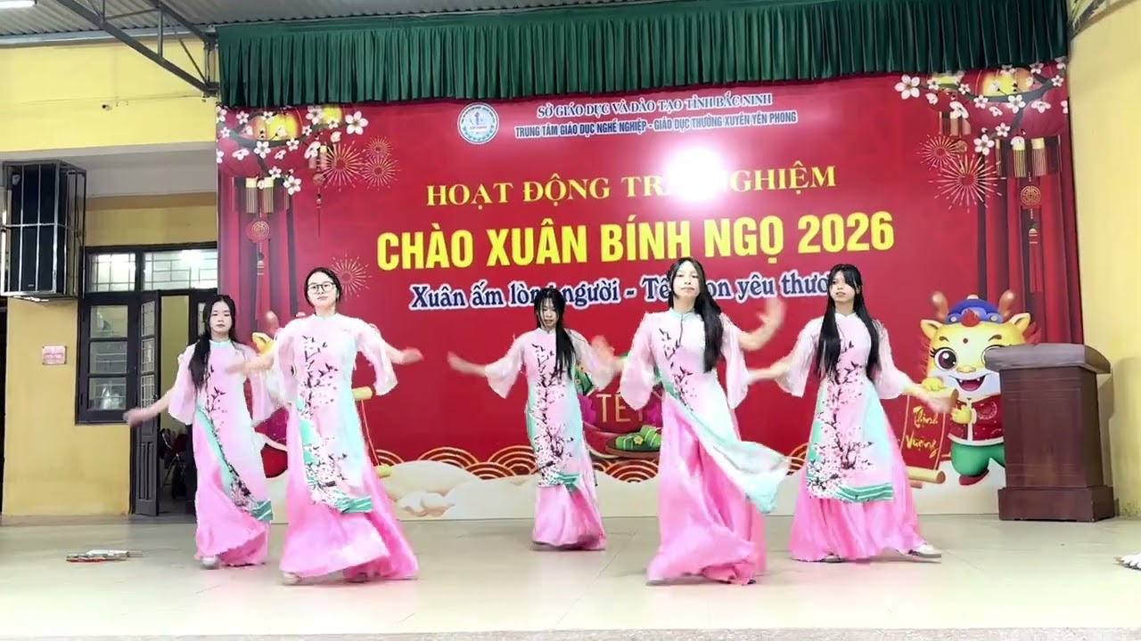 Tiết mục chào xuân Bính Ngọ 2026 của chi đoàn 12A1