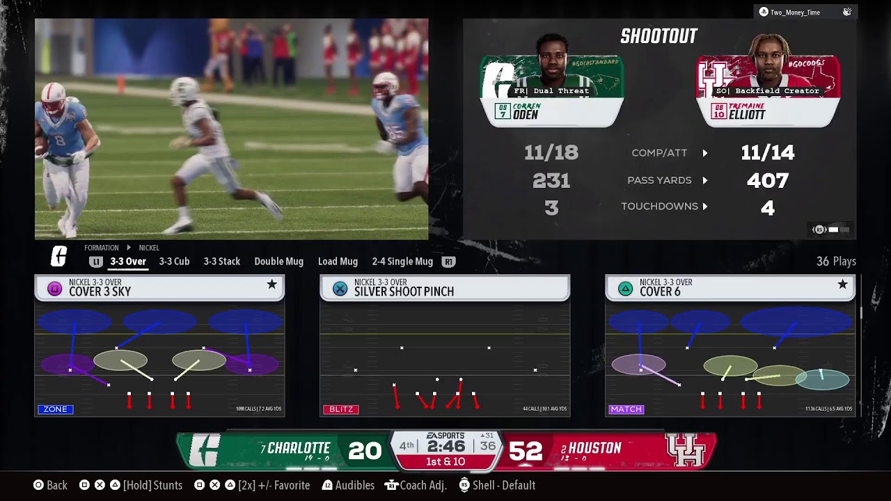 College League vs Houston