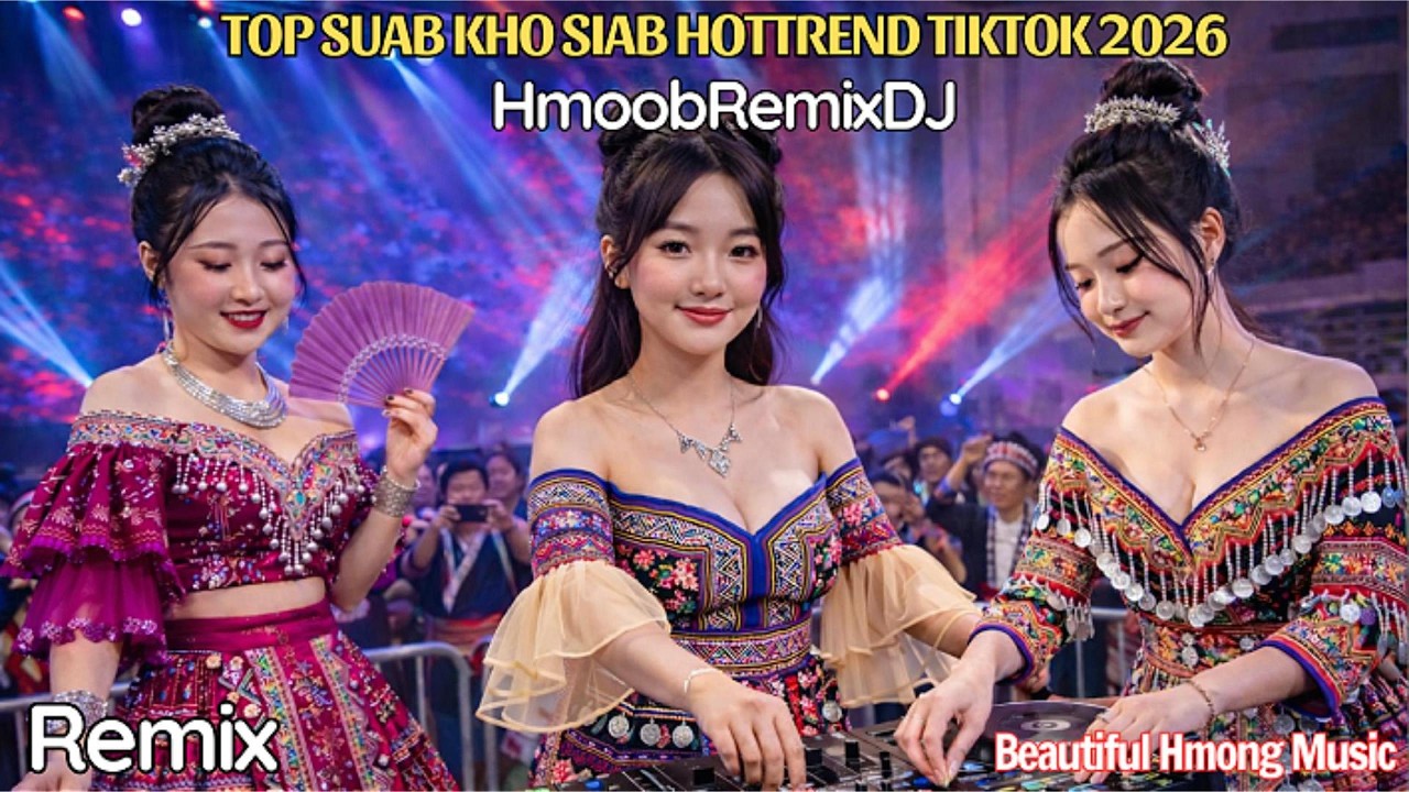 Top 5 Nkauj Hmoob Kho Siab DJ Remix 2026 ! Hmong Nonstop Bass – HmoobRemixDJ