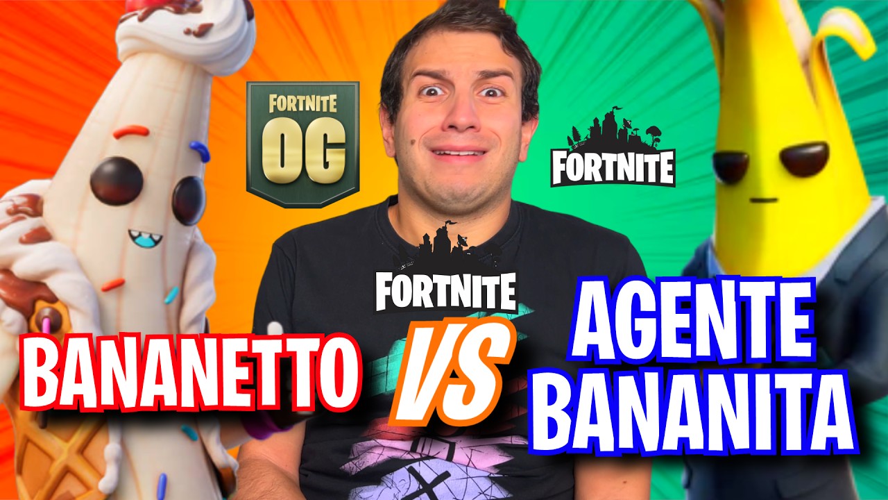 BANANETTO VS AGENTE BANANITA - FORTNITE OG - SE I VIDEOGIOCHI PARLASSERO - Alessandro Vanoni