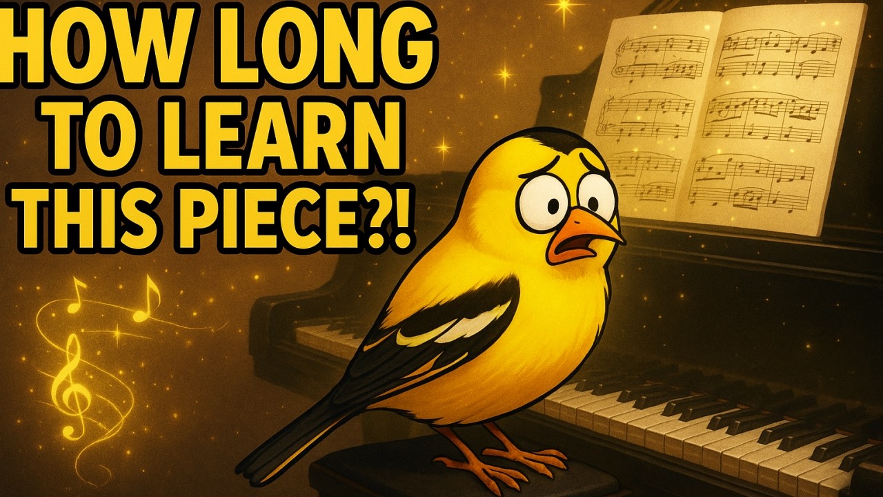 LEARNING A NEW PIECE - how long time do I need? / Part 1 - first 4 weeks