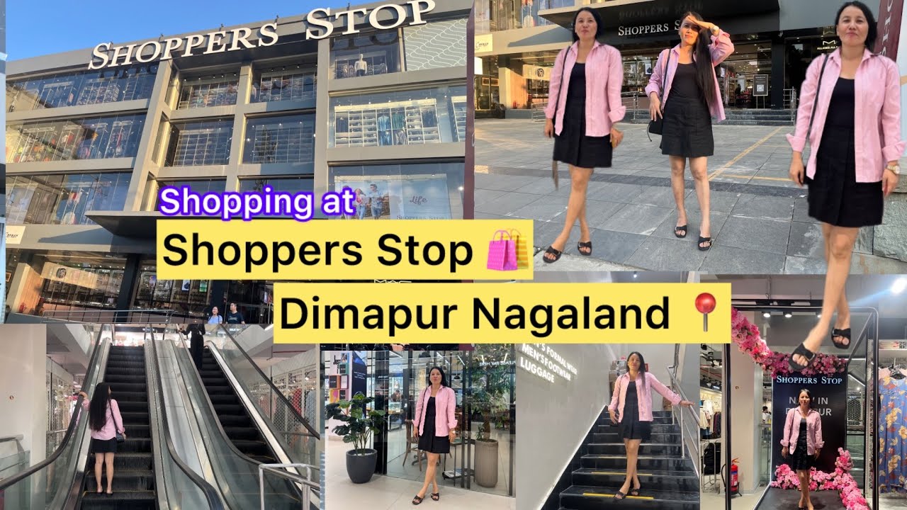Shopping At Shoppers Stop Dimapur Nagaland 🛍️|| Jonathan&rsquo;s Corner Cafe ☕️ Dimapur Nagaland 📍