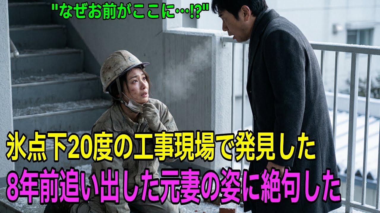 離婚して8年、工事現場でゴミを漁る元妻。「汚い手で触るな」と突き飛ばした直後、彼女が落とした『DNA鑑定書』を見て、私はその場に泣き崩れた…