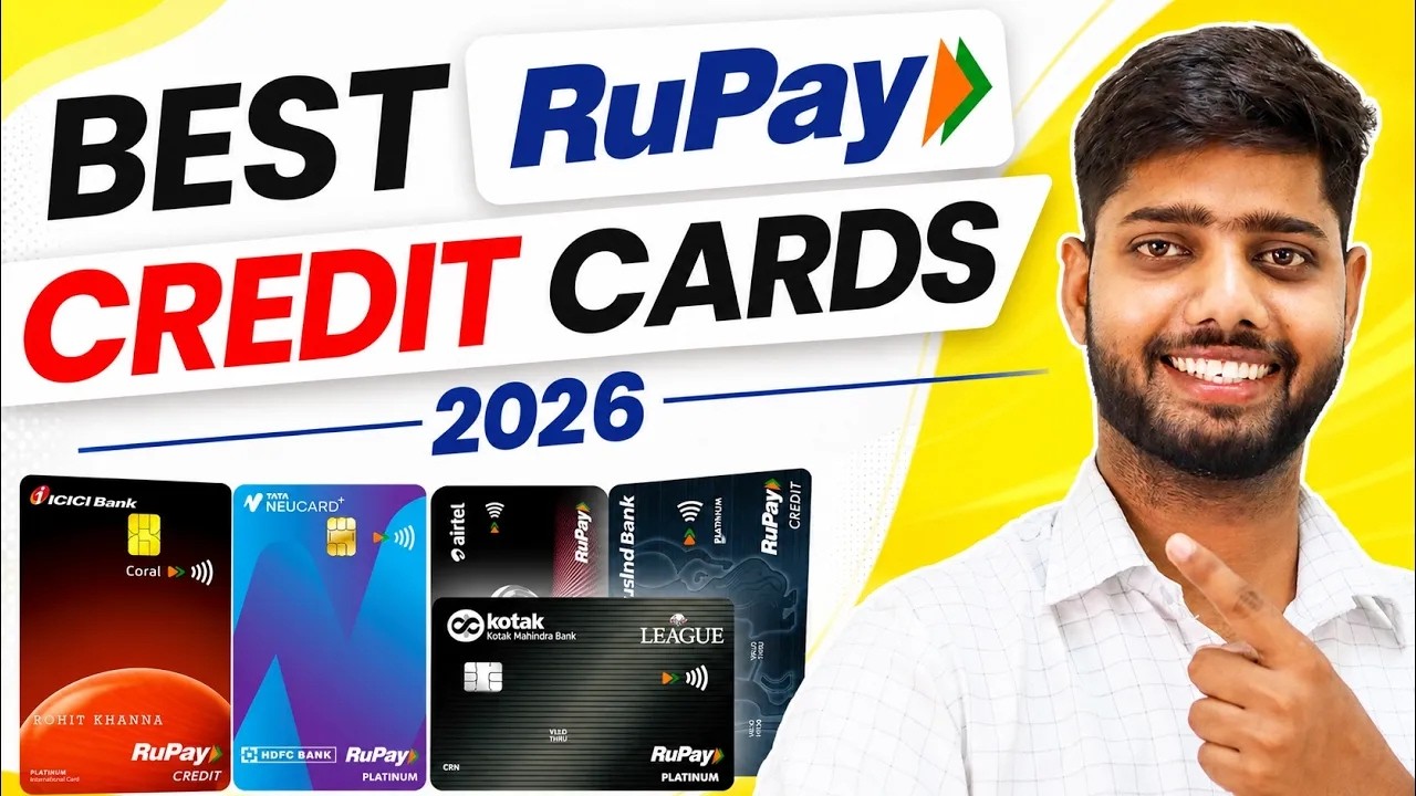 Best UPI Credit Card 2026 | Best RuPay Credit Card | Lifetime Free RuPay Credit Card