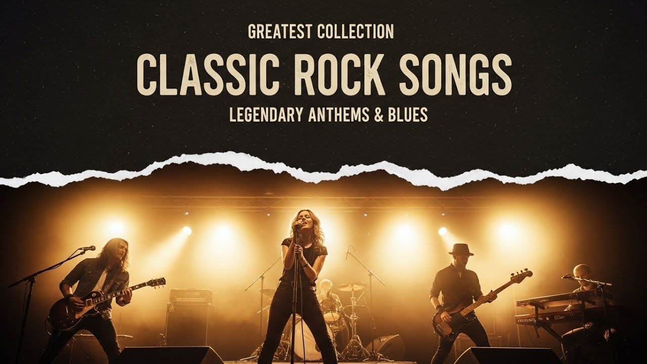 The Best of Slow Rock Ballads | Emotional Healing Love Songs | Inspired by Journey & Bryan Adams