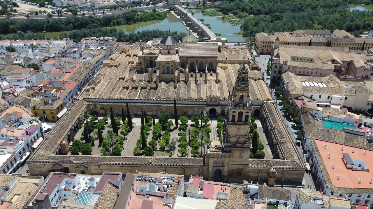 Spain Travel 4K Drone Cordoba
