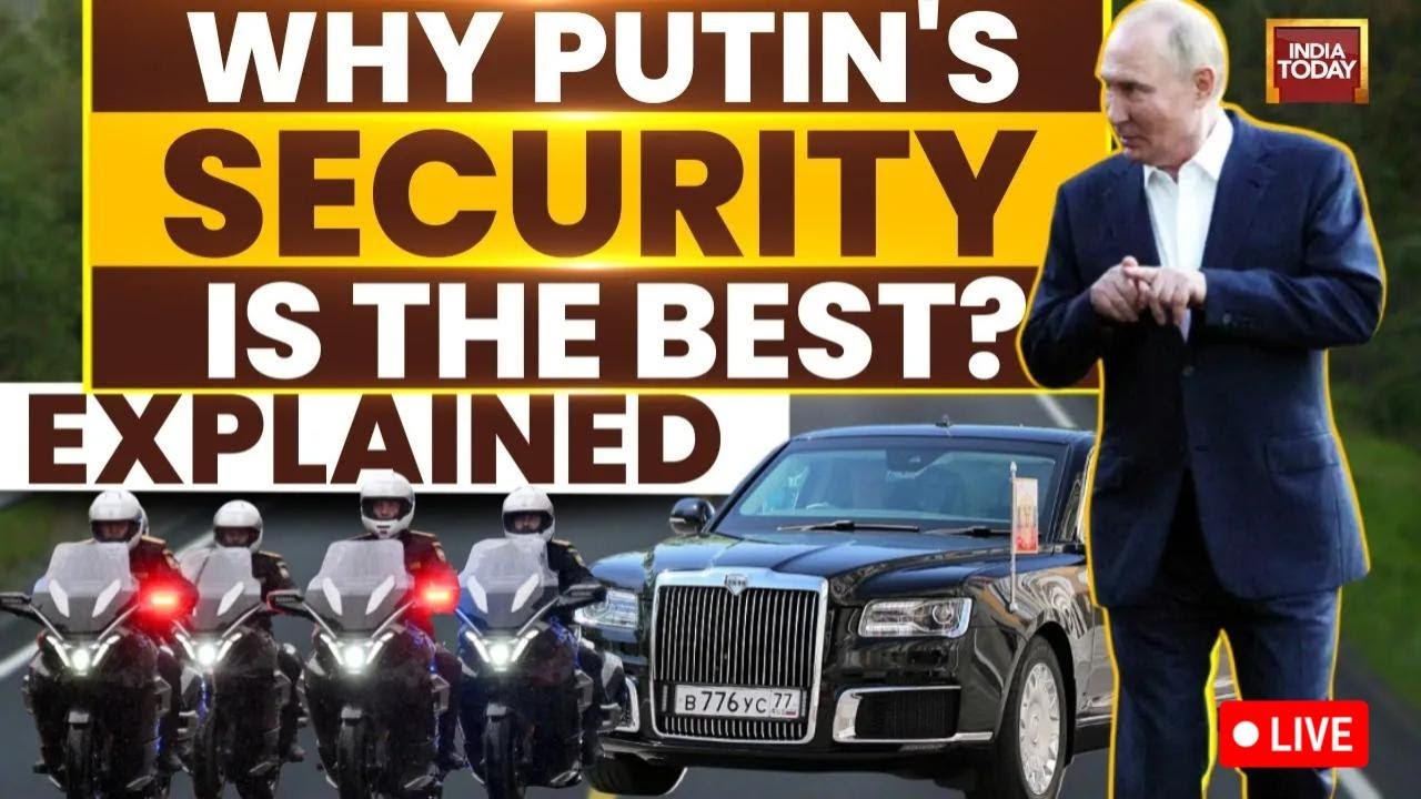 Putin India Visit LIVE: Russian President Vladimir Putin's Security the Best? | Modi-Putin Meet LIVE