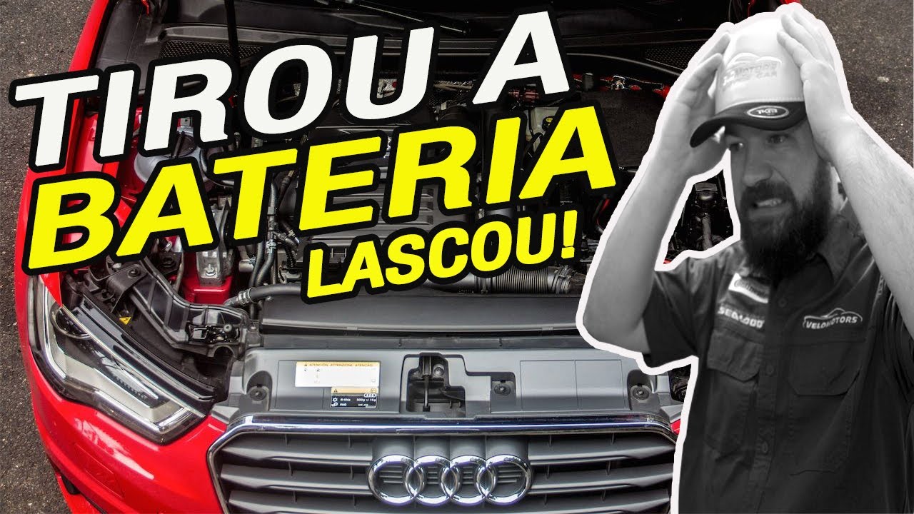 DESCONECTOU BATERIA DA AUDI E O CARRO NÃO LIGA MAIS ! DEFEITO IMOBILIZADOR LUZ CHAVE PAINEL PISCANDO
