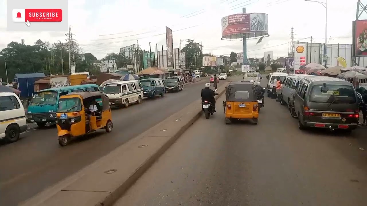 kumasi Ashtown to Anloga Junction (town trip) #travel