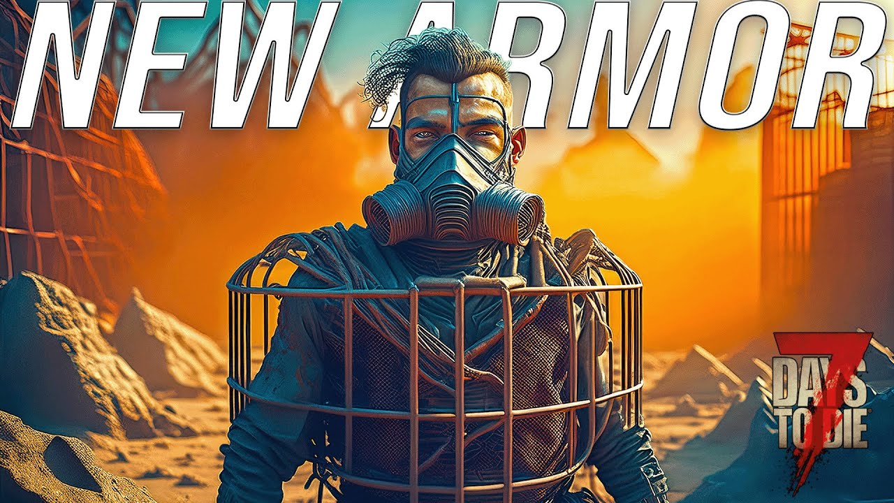 ROCKING NEW ARMOR - 7 days to die - ZOMBIE VIRUS - Day 30