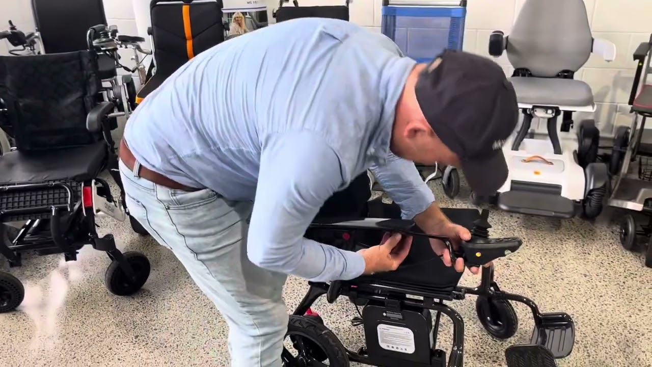 MovingStar ultra light electric wheelchair 13.2 kg.