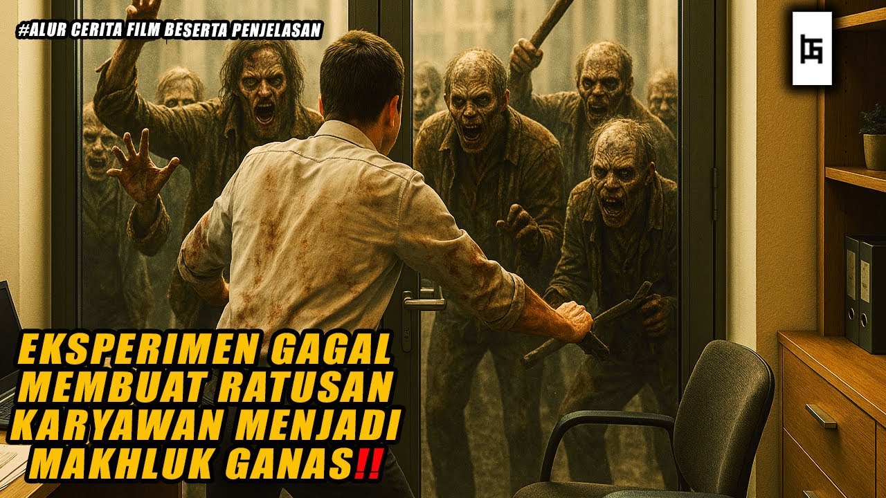 TERJEBAK DI KANTOR BERSAMA RATUSAN KARYAWAN GANAS!!! - ALUR CERITA FILM