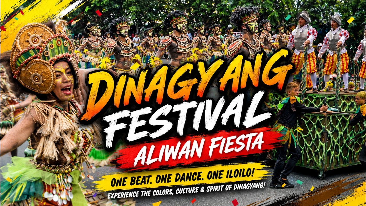 Dinagyang Festival Streetdance Parade Perfomance Aliwan Fiest 2024