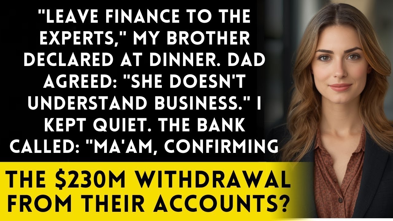 Brother Called Me 'Financial Amateur' - Until His Company's Funding Disappeared
