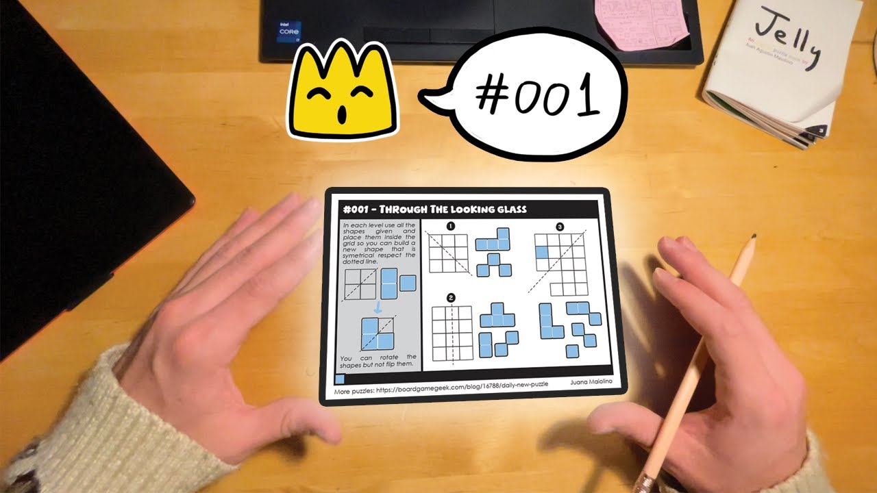 Designing one new puzzle every day! - Daily New Puzzle #001