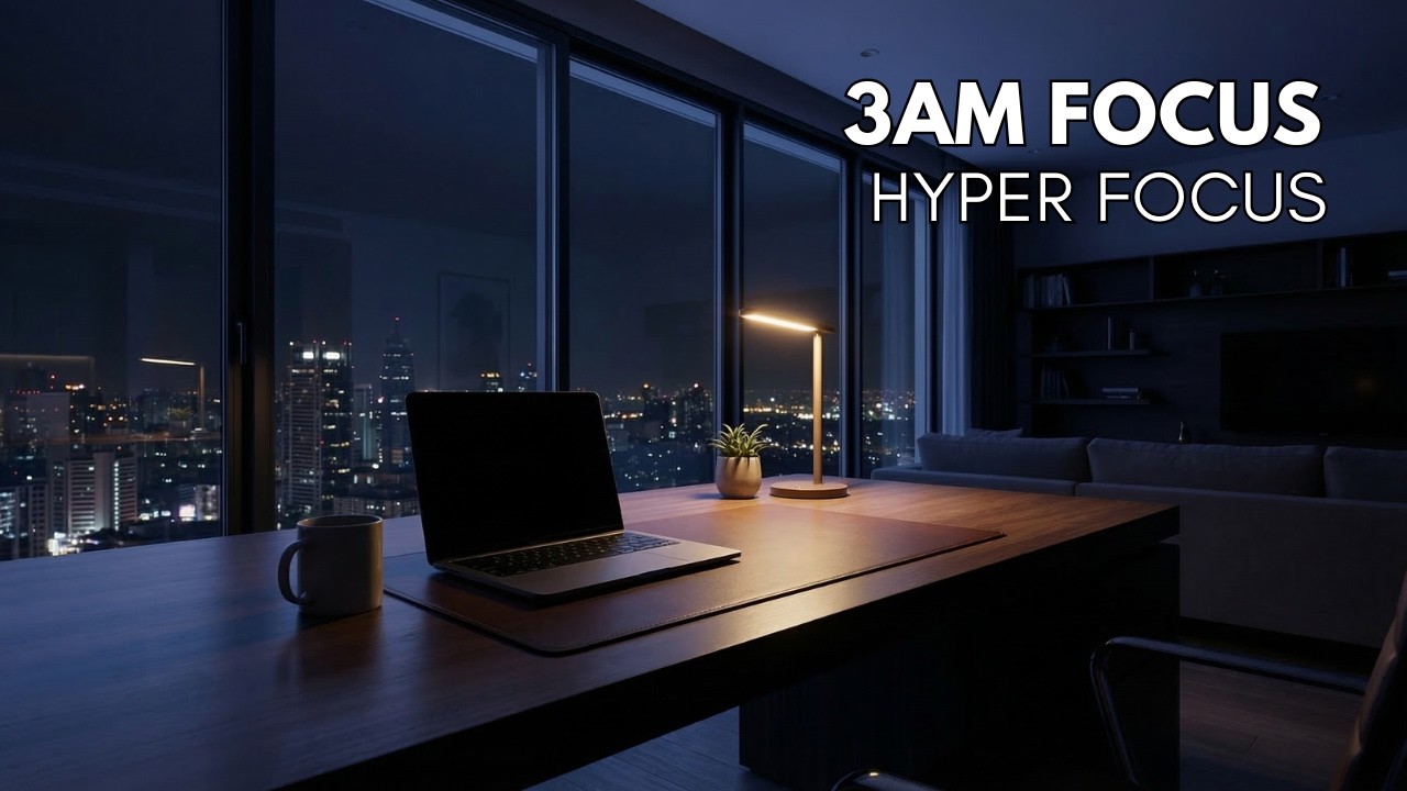 3AM HYPER FOCUS — Deep Work Electronic Instrumental for Intense Concentration