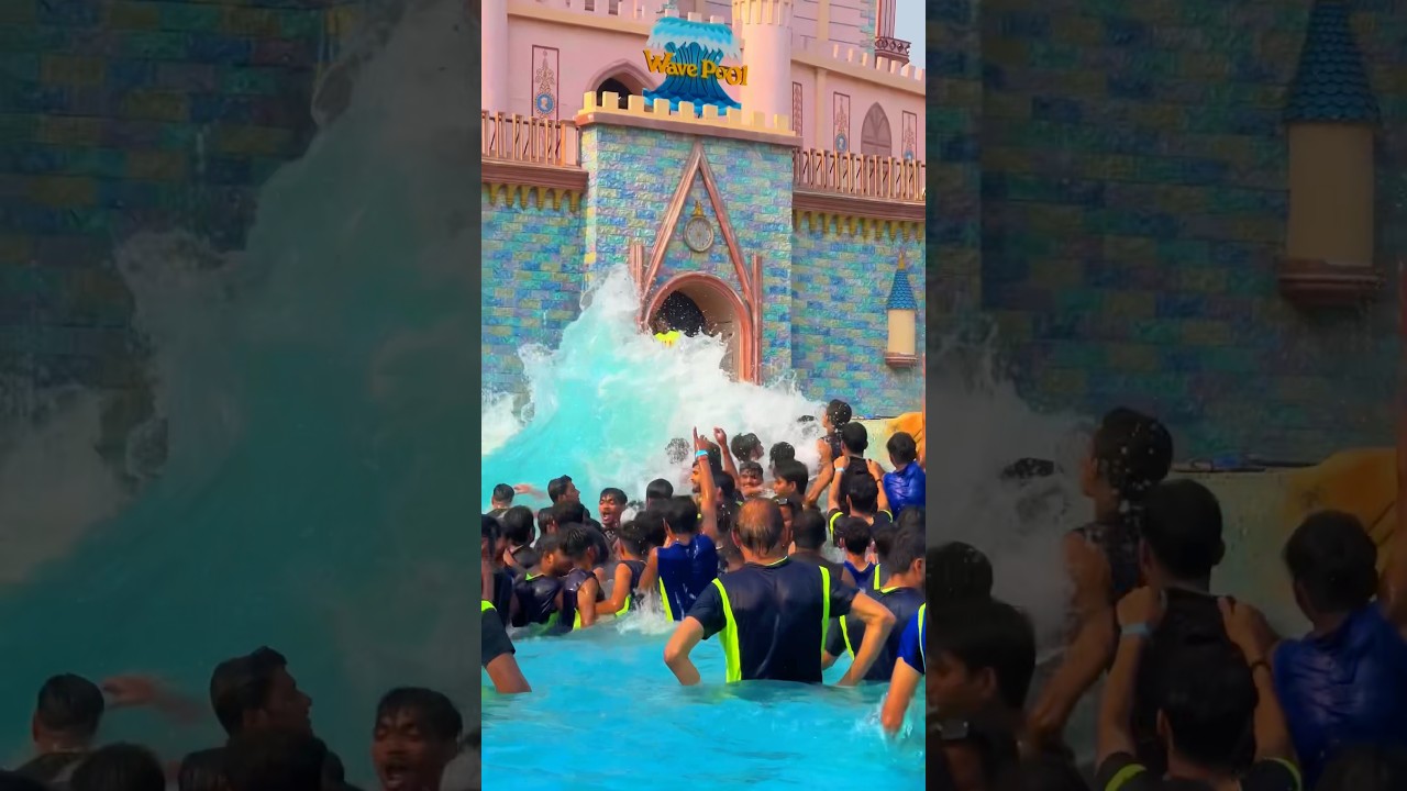 The biggest water park in up &ldquo;Blue World theme park&rdquo; (kanpur💦) #fun #kanpur #trending #new #blue