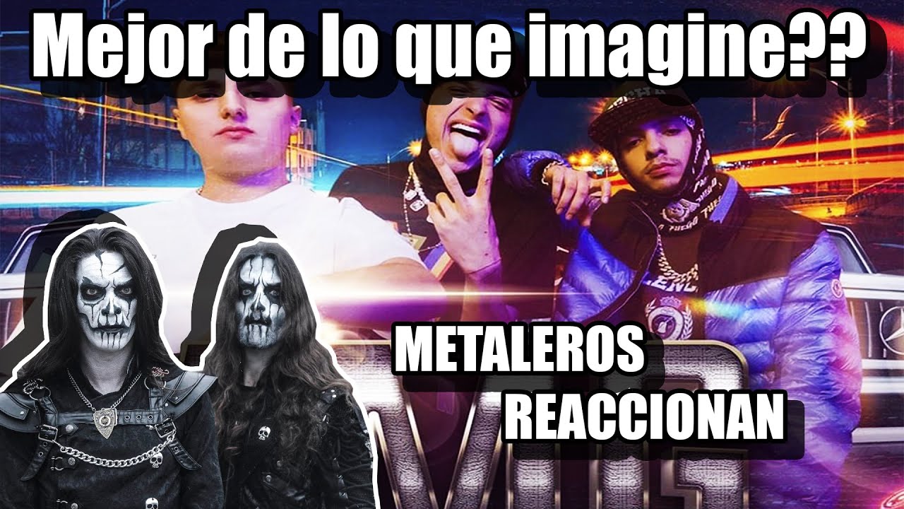 Metaleros Reaccionan | Natanael Cano x Gabito Ballesteros x Peso Pluma - AMG