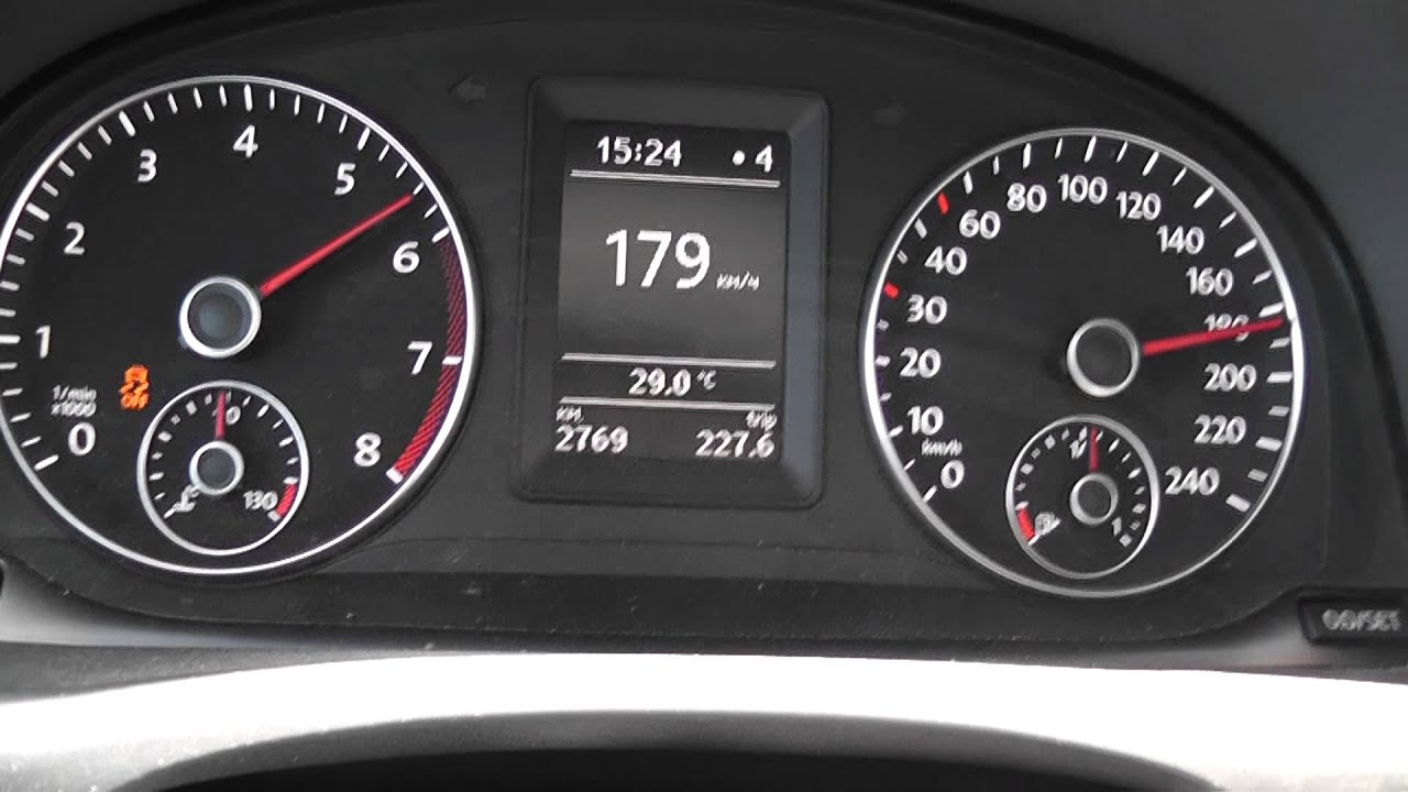 VW Touran 1.4Tsi (140hp) 0-200