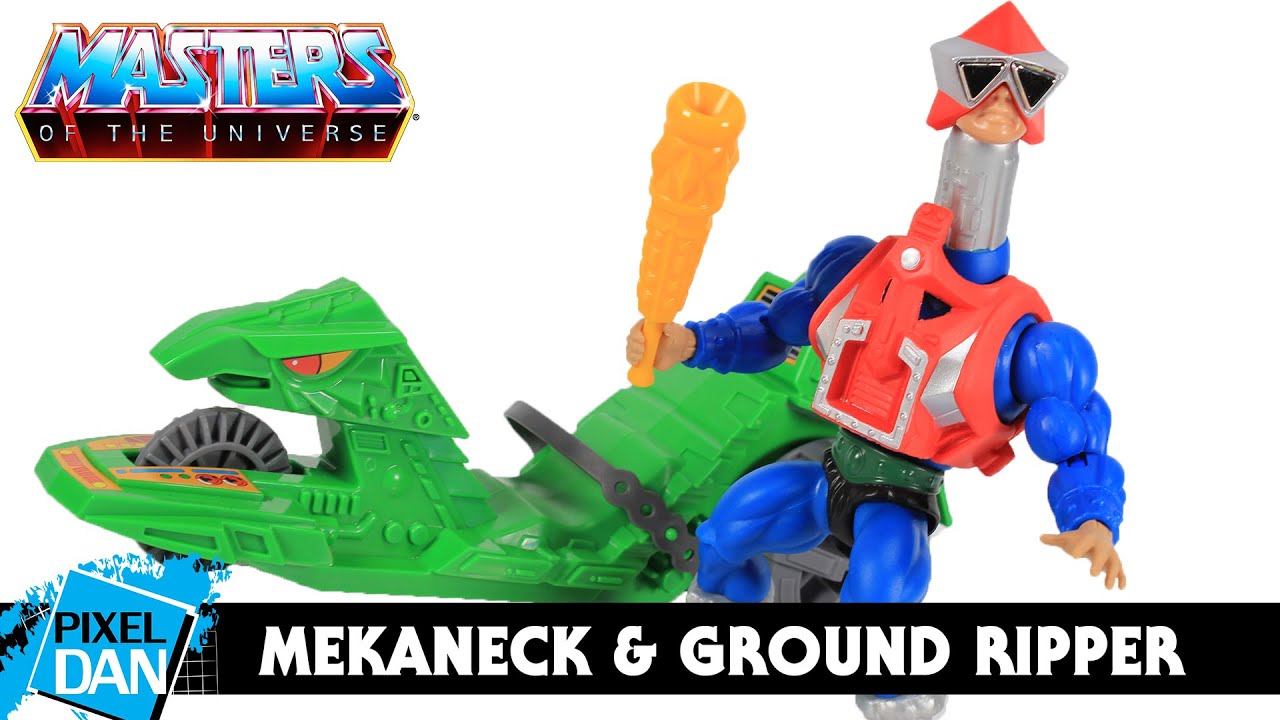 Обзор фигурки MOTU Origins MEKANECK & GROUND RIPPER | Masters of the Universe: Origins