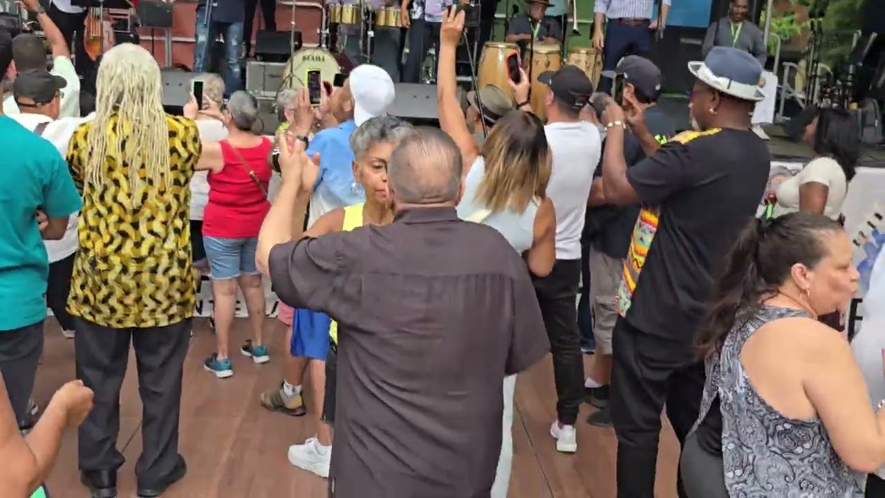 Eddie Palmieri at Father Gigante Plaza V3 ~ Sunday, June 2, 2024 ~ video by Raul Marquez
