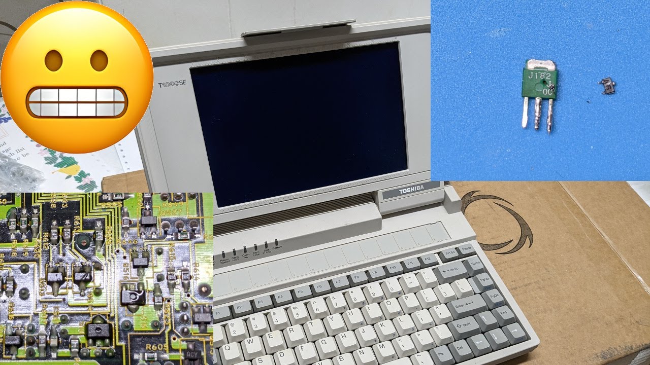 Toshiba T1000SE Dead. Can we fix it?