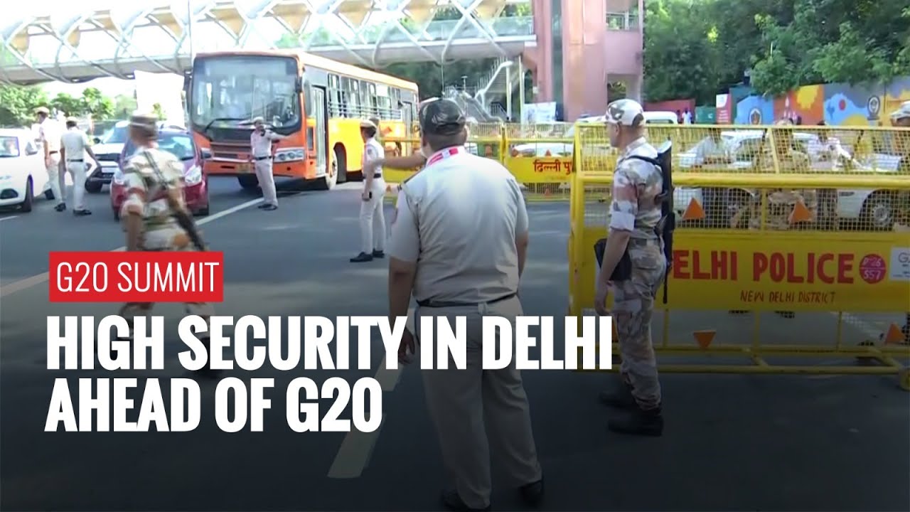 Delhi: Security tightens in national capital ahead of G20 Summit | PM Modi | G20 Delegates