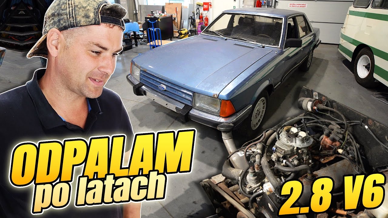 Ford Granada 2.8 V6 – Odpali Po 15 Latach? Reaktywacja Klasyka z Lat 80!
