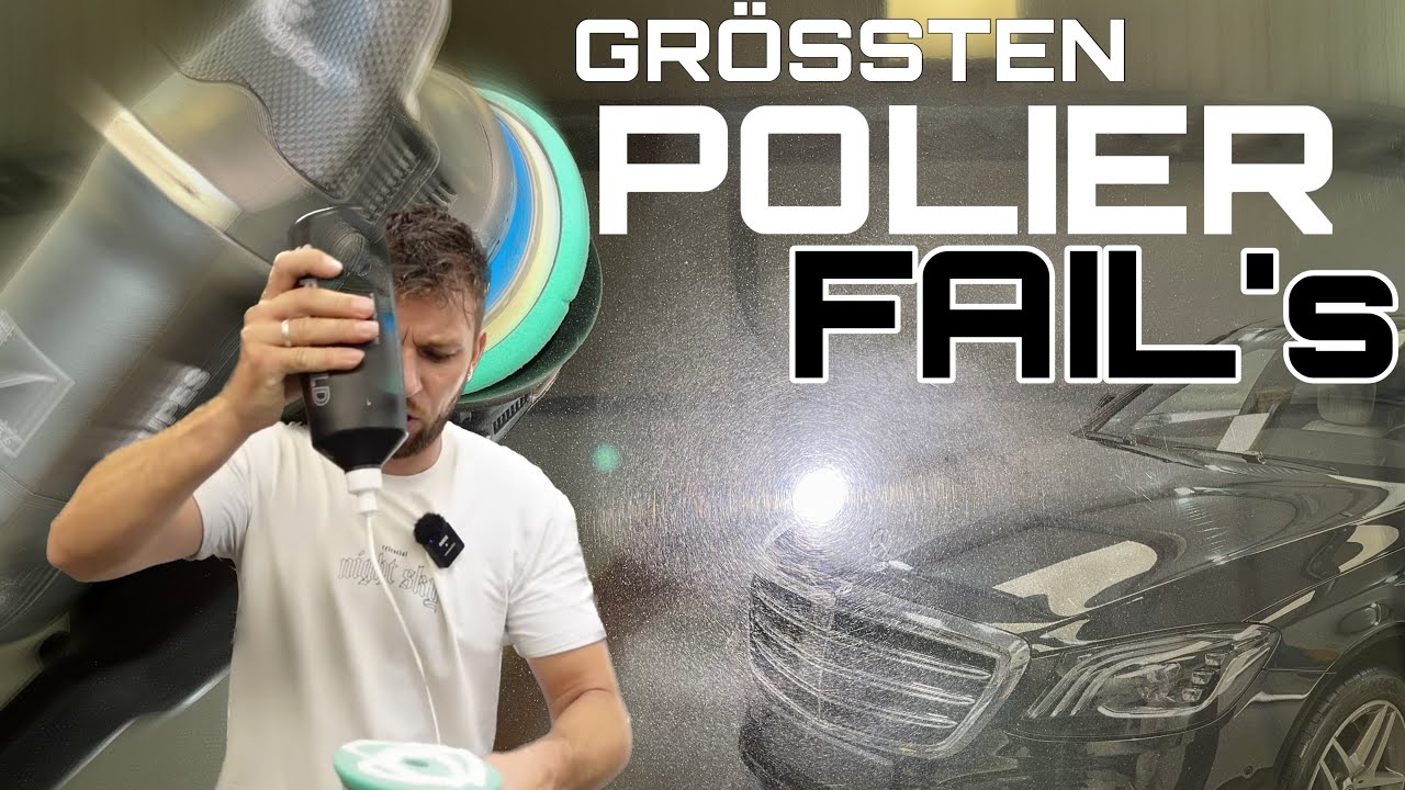 Die GRÖßTEN POLIERFEHLER ! Fahrzeug-Aufbereitung XXX Versaut Lack von der Mercedes S Klasse