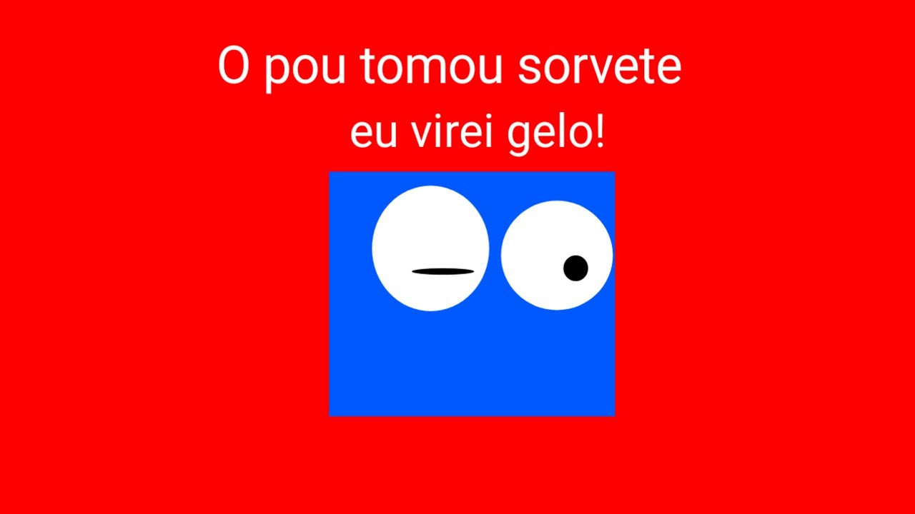 O pou tomou sorvete e ficou gelo e congelado em Mc lanche feliz gamer ofical e joga