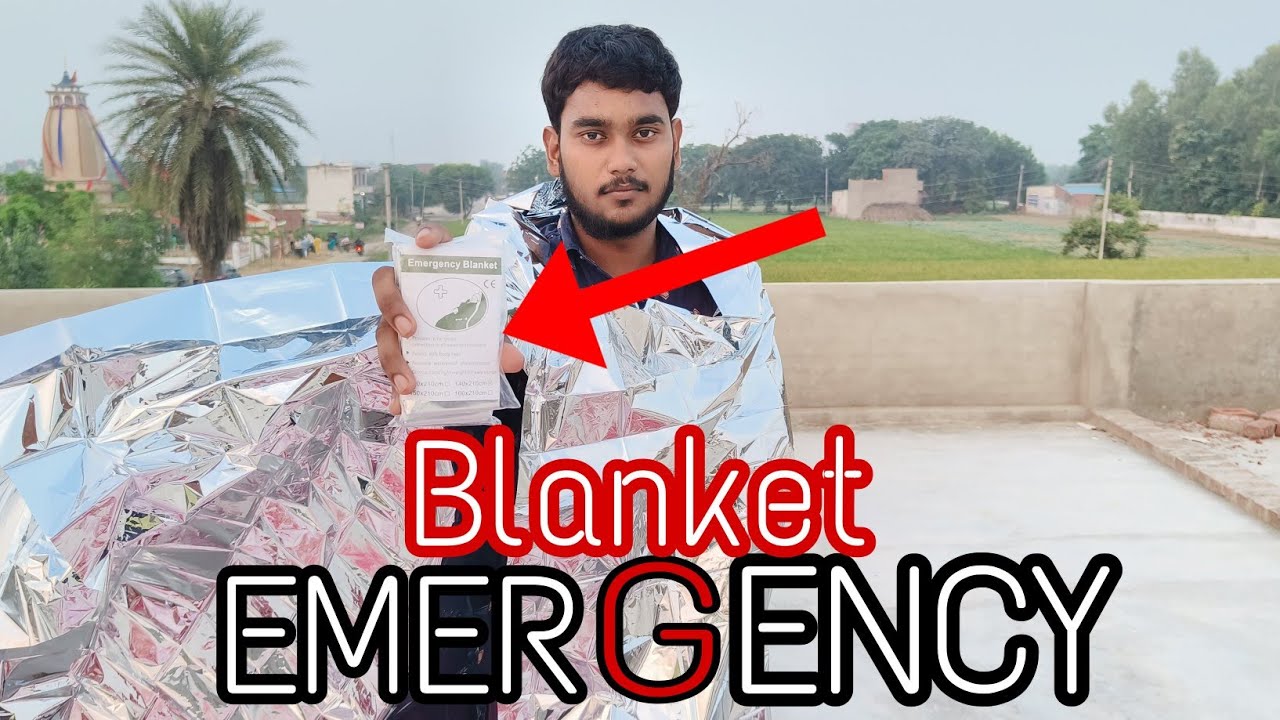 Emergency Blanket Unboxing And Review in Hindi | only 200 ₹