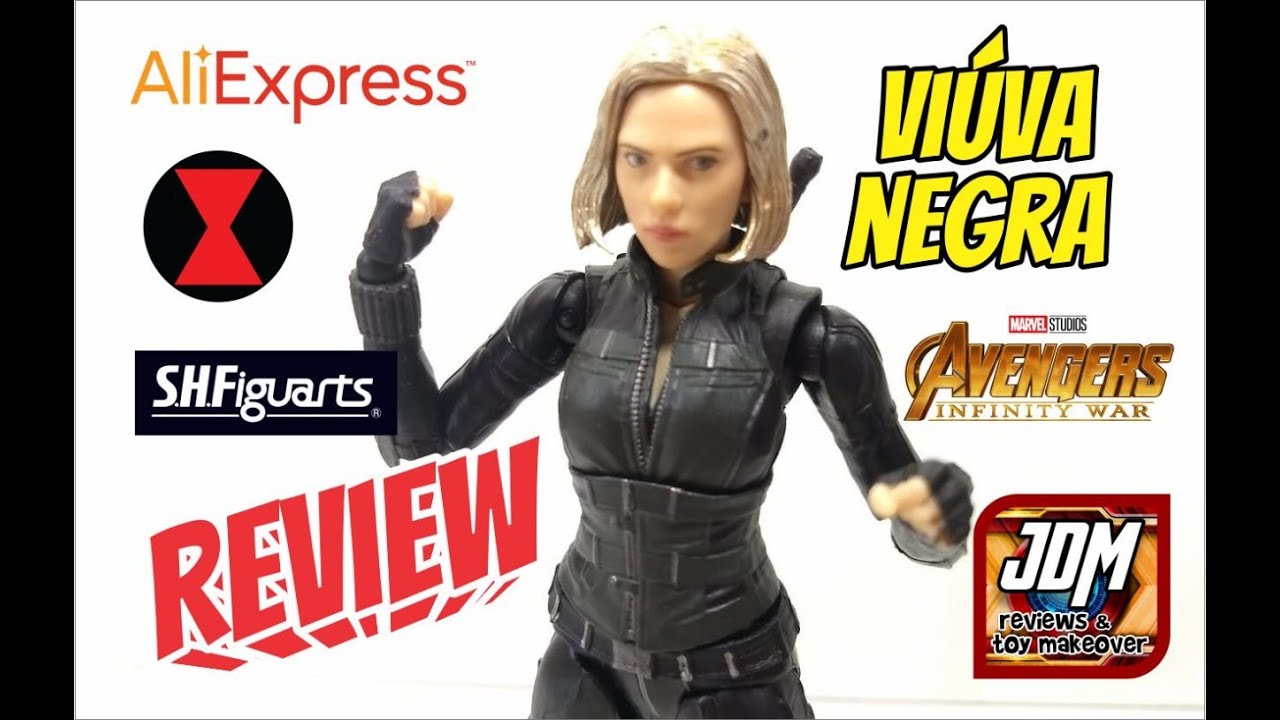 Viúva Negra Sh Figuarts / Infinity War / Bootleg / Marvel