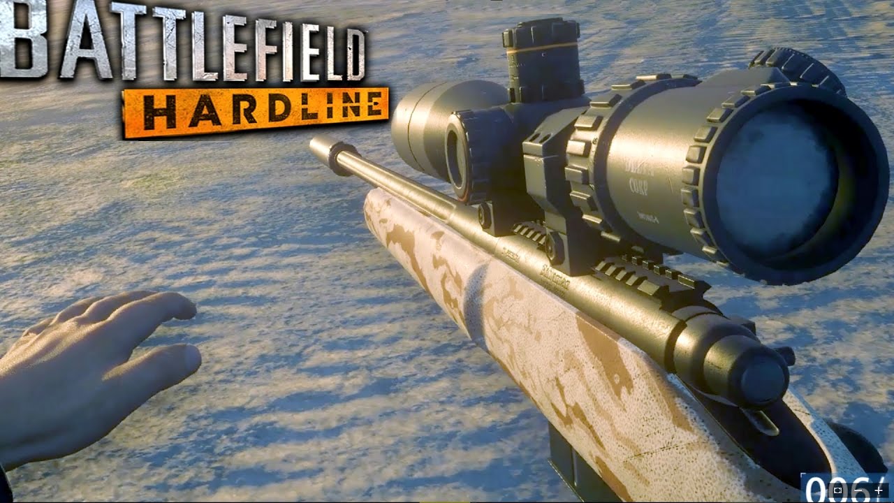 Battlefield Hardline Sniper Stealth Mission Gameplay Veteran